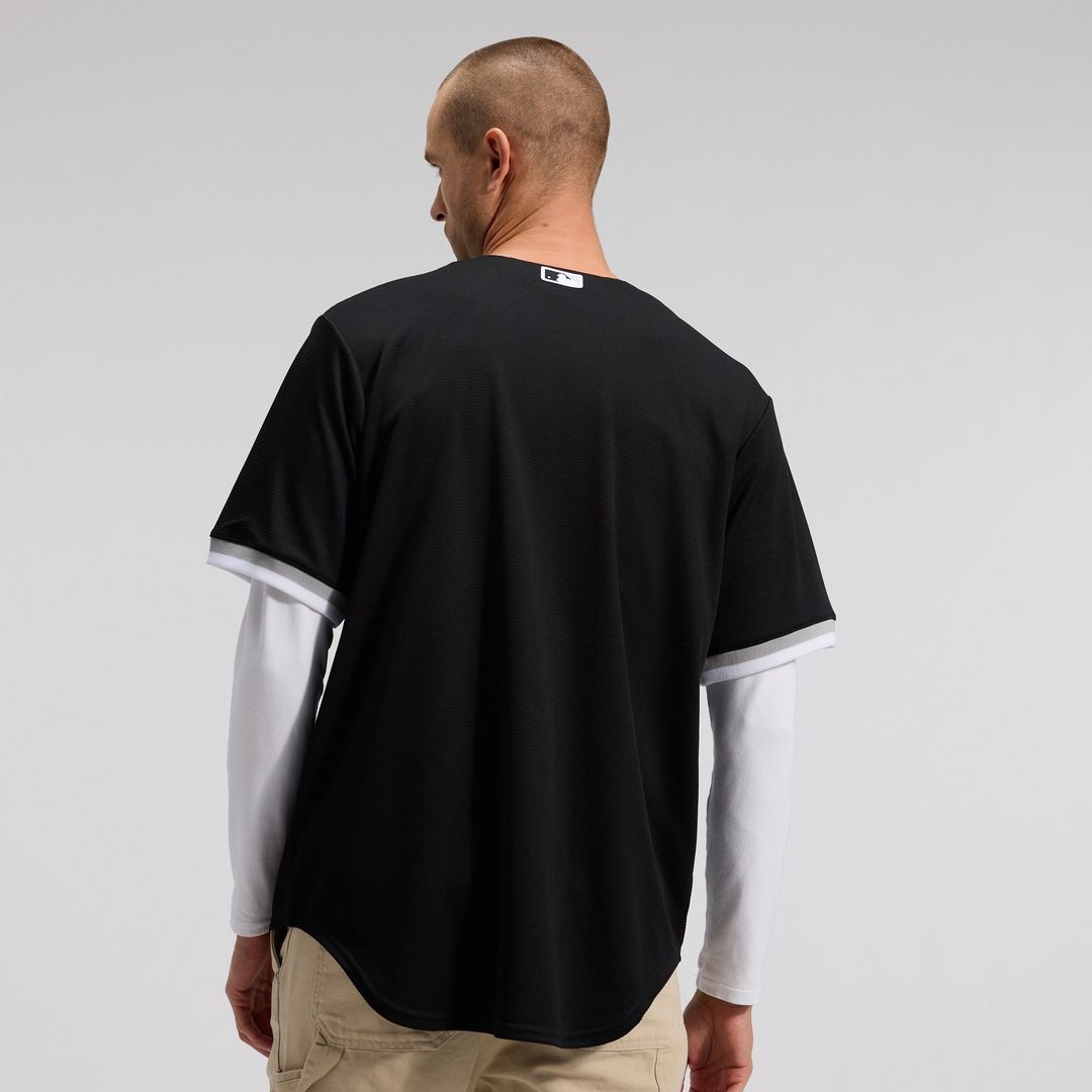 Chicago White Sox Nike Alternate Replica Team Jersey - Black MLB Team Jersey Baseball Fan Apparel