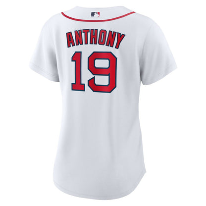 Boston Red Sox Roman Anthony Nike Women's Home Replica Jersey - White MLB Team Jersey Baseball Fan Apparel