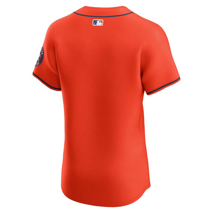 Houston Astros Nike Alternate Elite Jersey - Orange MLB Team Jersey Baseball Fan Apparel