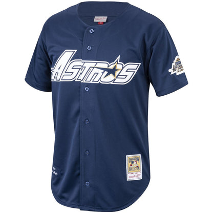 Houston Astros Craig Biggio Mitchell & Ness Cooperstown 1994 Authentic Jersey - Navy MLB Team Jersey Baseball Fan Apparel