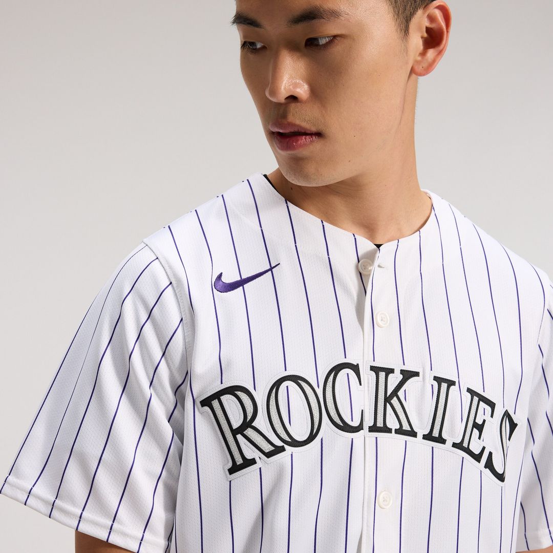 Colorado Rockies Nike Alternate Limited Jersey - Purple MLB Team Jersey Baseball Fan Apparel