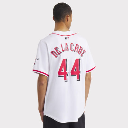 Cincinnati Reds Elly De La Cruz Nike Home Limited Player Jersey - White MLB Team Jersey Baseball Fan Apparel