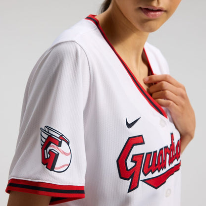 Cleveland Guardians José Ramírez Nike Women's Home Limited Player Jersey - White MLB Team Jersey Baseball Fan Apparel