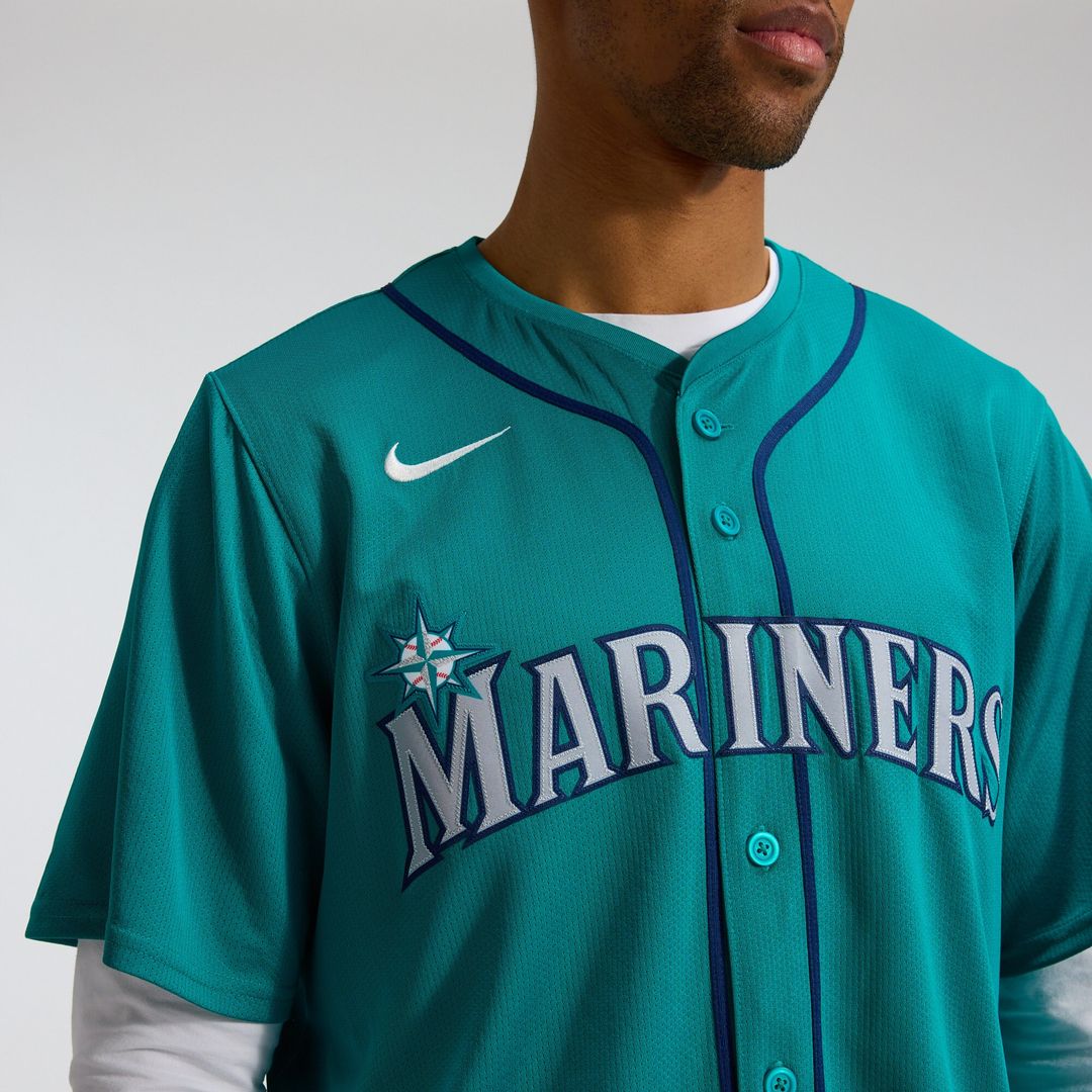 Seattle Mariners Cal Raleigh Nike Home Limited Player Jersey - White MLB Team Jersey Baseball Fan Apparel