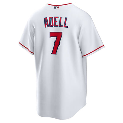 Los Angeles Angels Jo Adell Nike Home Replica Jersey - White MLB Team Jersey Baseball Fan Apparel