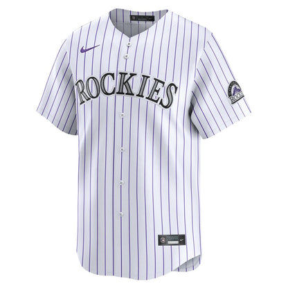 Colorado Rockies Nike Home Limited Player Jersey - White MLB Team Jersey Baseball Fan Apparel