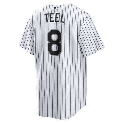 Chicago White Sox Kyle Teel Nike Home Replica Jersey - White MLB Team Jersey Baseball Fan Apparel