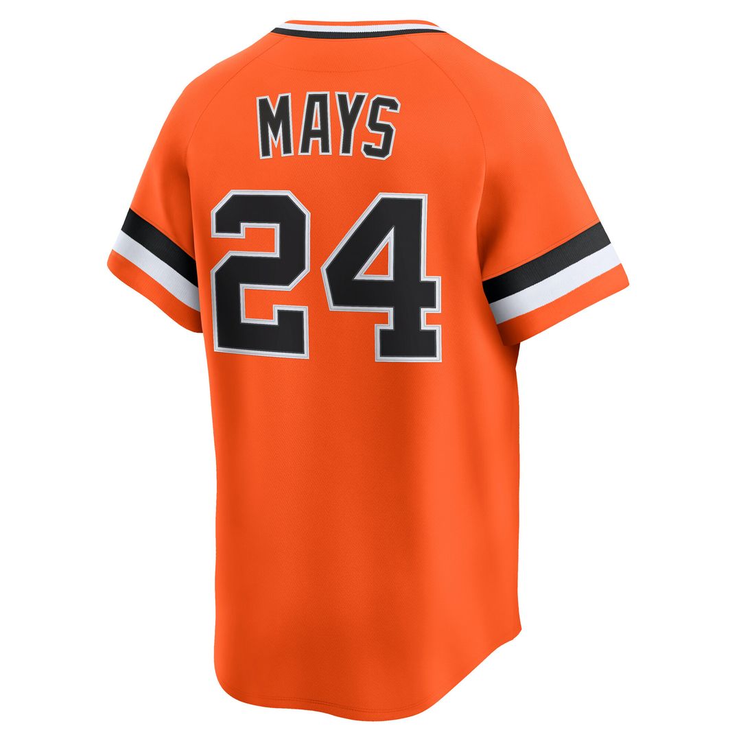 San Francisco Giants Willie Mays Nike Cooperstown Limited Jersey - Orange MLB Team Jersey Baseball Fan Apparel