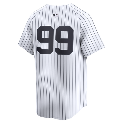 New York Yankees Aaron Judge Nike Home Limited Player Jersey - White MLB Team Jersey Baseball Fan Apparel