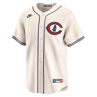 Chicago Cubs Seiya Suzuki Nike Throwback Cooperstown Limited Jersey - Cream MLB Team Jersey Baseball Fan Apparel