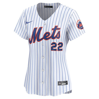 New York Mets Juan Soto Nike Women's Home Limited Jersey - White MLB Team Jersey Baseball Fan Apparel