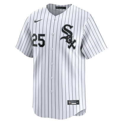 Chicago White Sox Andrew Vaughn Nike Home Limited Player Jersey - White MLB Team Jersey Baseball Fan Apparel
