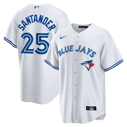 Toronto Blue Jays Anthony Santander Nike Home Replica Jersey - White MLB Team Jersey Baseball Fan Apparel