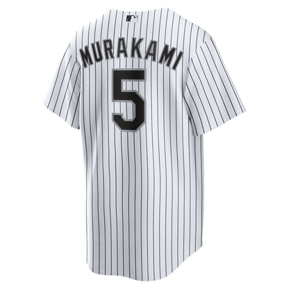 Chicago White Sox Munetaka Murakami Nike Home Replica Jersey - White MLB Team Jersey Baseball Fan Apparel