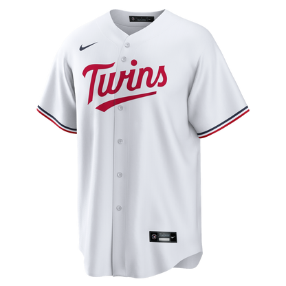 Minnesota Twins Nike Home Big & Tall Replica Jersey - White MLB Team Jersey Baseball Fan Apparel