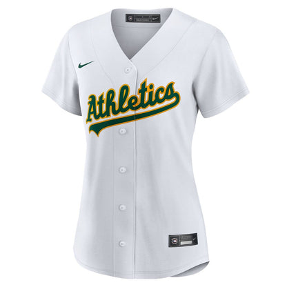Athletics Jacob Wilson Nike Women's Home Replica Jersey - White MLB Team Jersey Baseball Fan Apparel