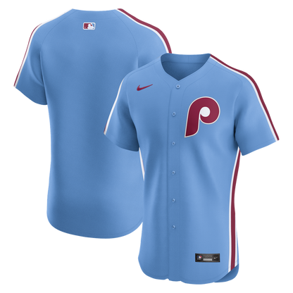 Philadelphia Phillies Nike Alternate Elite Jersey - Light Blue MLB Team Jersey Baseball Fan Apparel