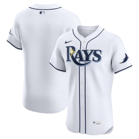 Tampa Bay Rays Nike Home Elite Jersey - White MLB Team Jersey Baseball Fan Apparel