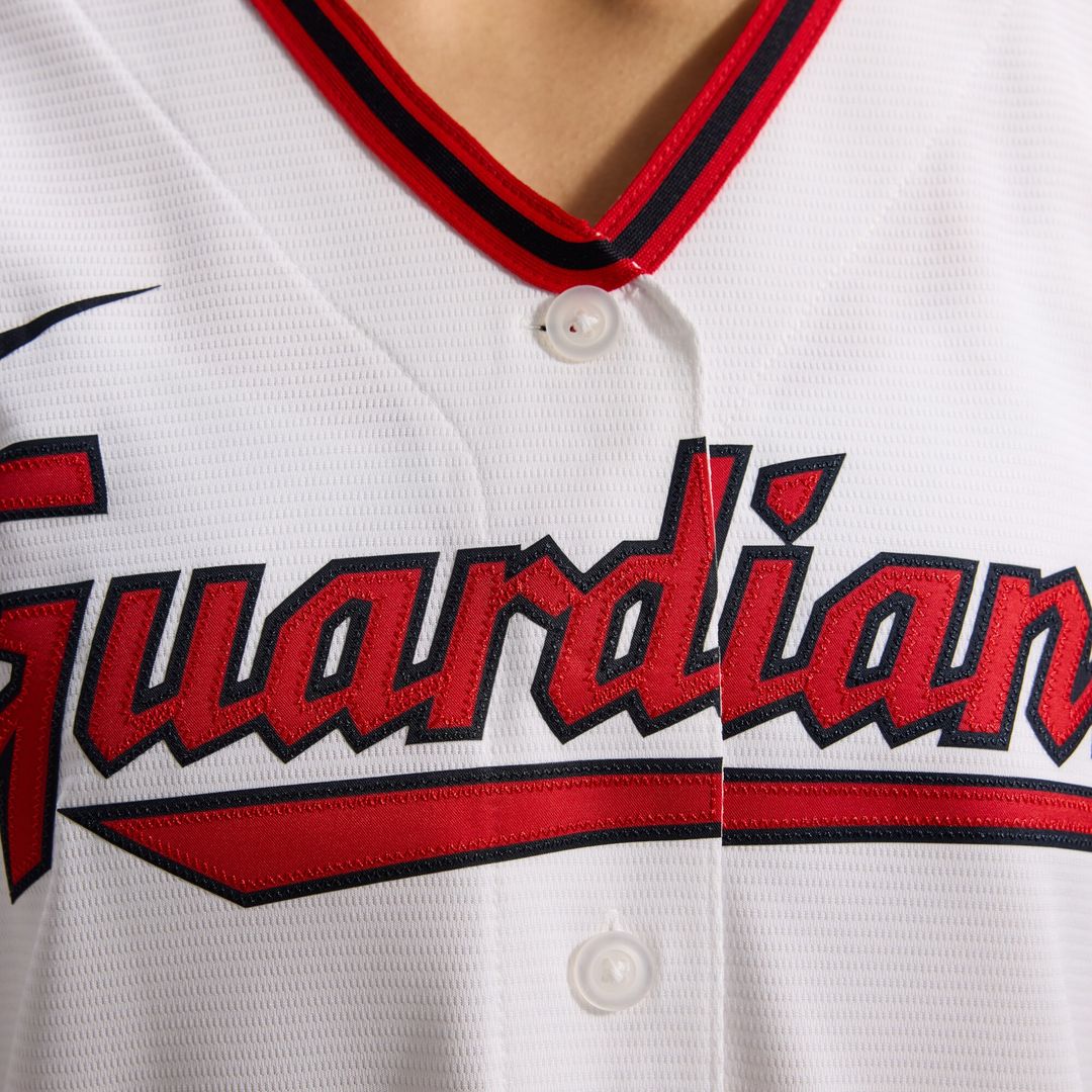 Cleveland Guardians José Ramírez Nike Women's Home Replica Jersey - White MLB Team Jersey Baseball Fan Apparel