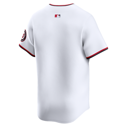 Washington Nationals Nike Home Limited Jersey - White MLB Team Jersey Baseball Fan Apparel