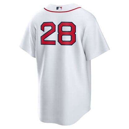 Boston Red Sox Kristian Campbell Nike Home Replica Jersey - White MLB Team Jersey Baseball Fan Apparel