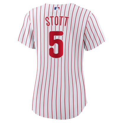 Philadelphia Phillies Bryson Stott Nike Women's Home Replica Jersey - White MLB Team Jersey Baseball Fan Apparel