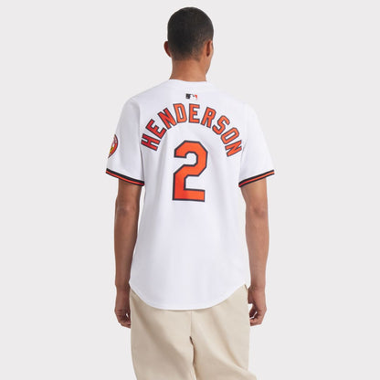 Baltimore Orioles Gunnar Henderson Nike Home Limited Player Jersey - White MLB Team Jersey Baseball Fan Apparel
