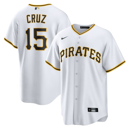 Pittsburgh Pirates Oneil Cruz Nike Home Replica Jersey - White MLB Team Jersey Baseball Fan Apparel