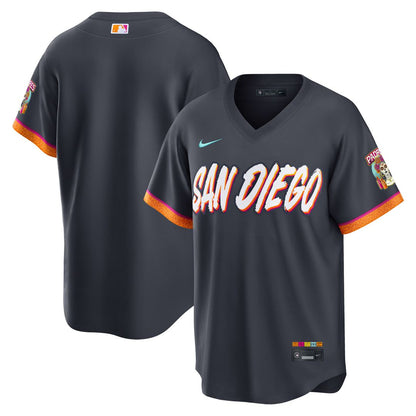 San Diego Padres Nike 2026 City Connect Stadium Jersey - Obsidian MLB Team Jersey Baseball Fan Apparel