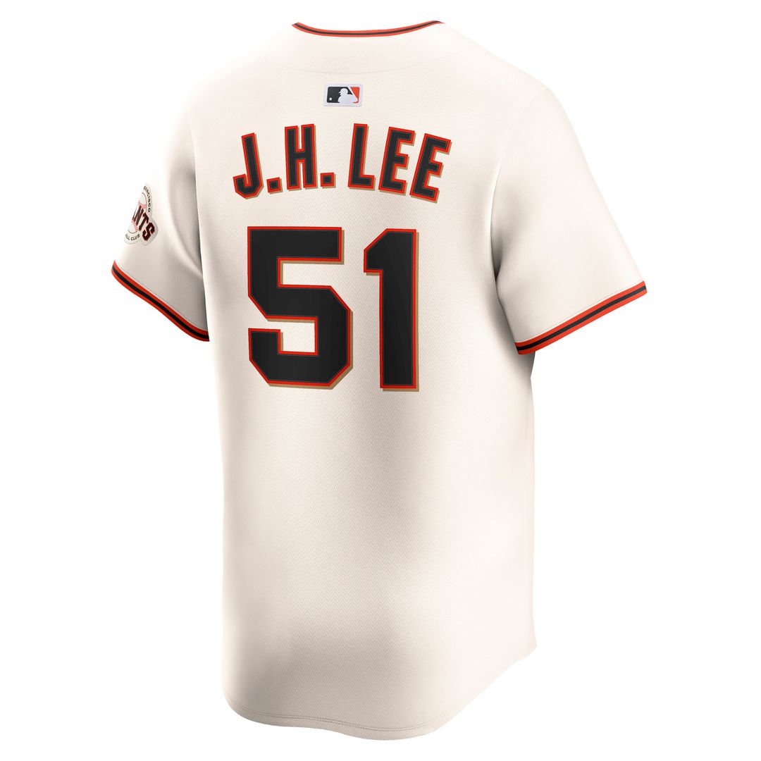 San Francisco Giants Jung Hoo Lee Nike Home Limited Player Jersey - Cream MLB Team Jersey Baseball Fan Apparel