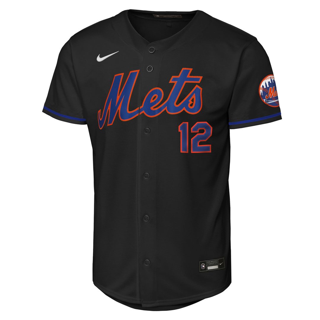 New York Mets Francisco Lindor Nike Youth Road Stadium Player Jersey - Gray MLB Team Jersey Baseball Fan Apparel