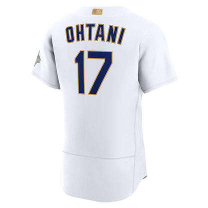 Los Angeles Dodgers Shohei Ohtani Nike 2026 Gold Collection Authentic Jersey - White MLB Team Jersey Baseball Fan Apparel
