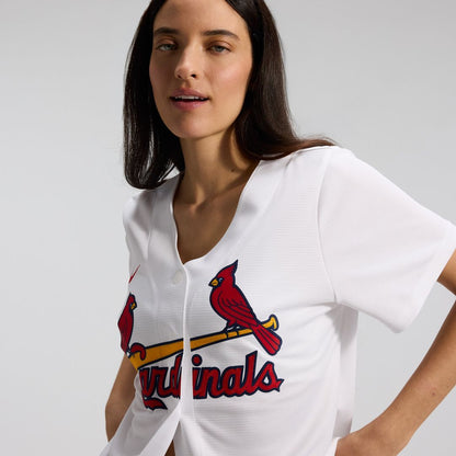St. Louis Cardinals Nike Women's Home Replica Team Jersey - White MLB Team Jersey Baseball Fan Apparel