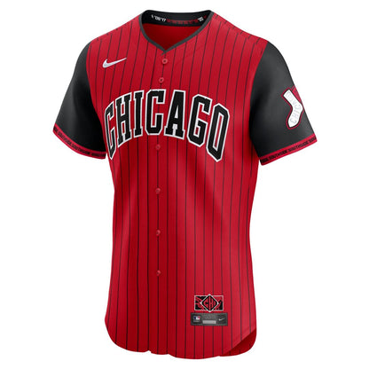 Chicago White Sox Nike 2025 City Connect Elite Jersey - Red/Black MLB Team Jersey Baseball Fan Apparel