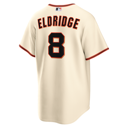 San Francisco Giants Bryce Eldridge Nike Home Replica Jersey - Cream MLB Team Jersey Baseball Fan Apparel