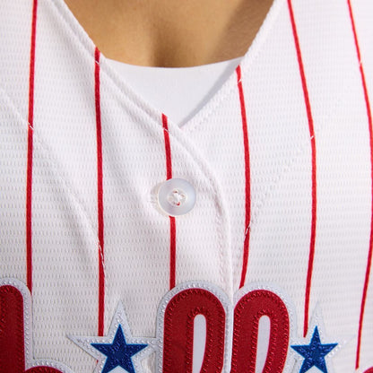 Philadelphia Phillies Nike Women's Home Replica Team Jersey - White MLB Team Jersey Baseball Fan Apparel