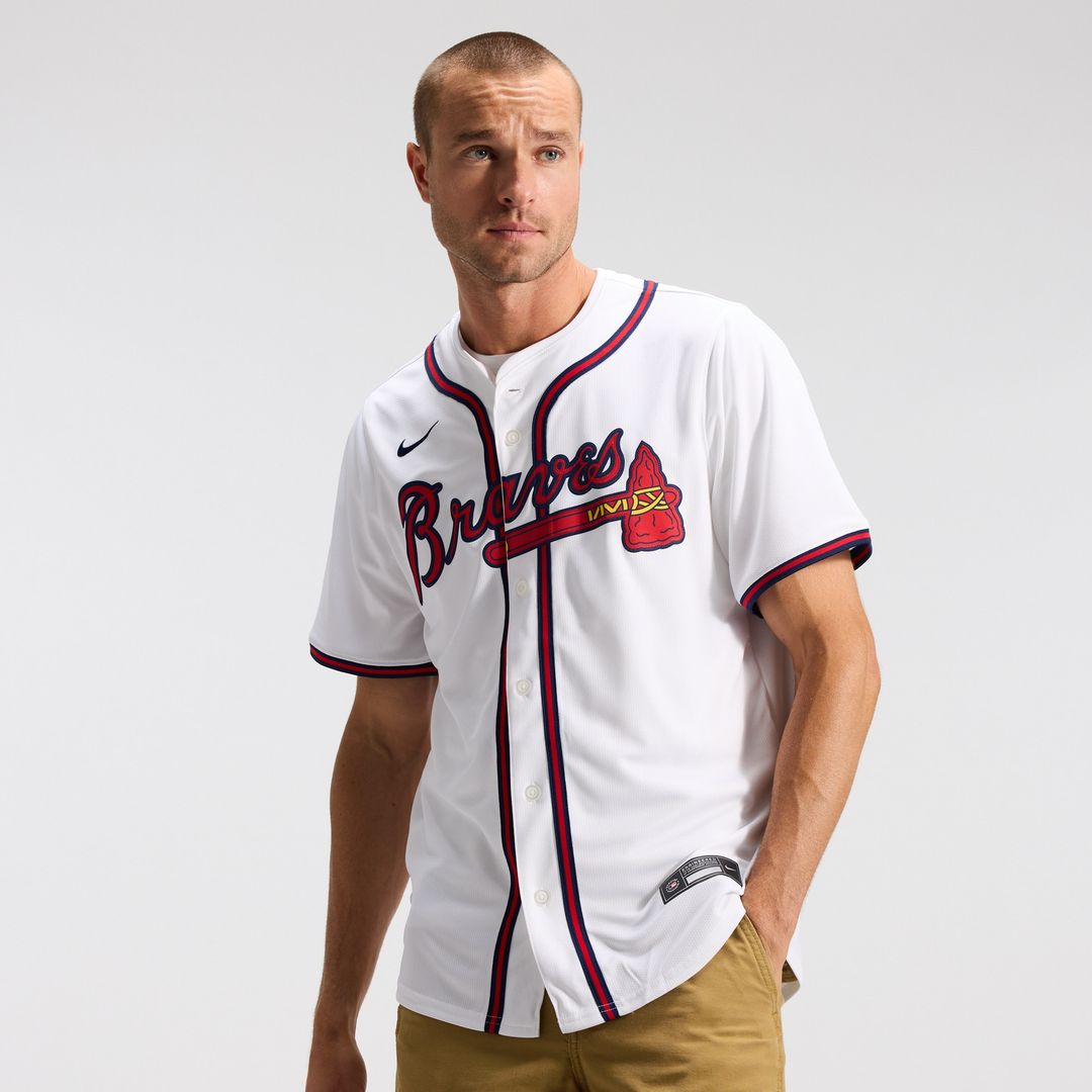 Atlanta Braves Nike Home Limited Jersey - White MLB Team Jersey Baseball Fan Apparel