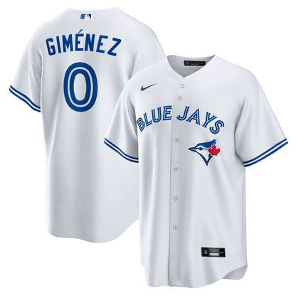 Toronto Blue Jays Andres Gimenez Nike Home Replica Jersey - White MLB Team Jersey Baseball Fan Apparel