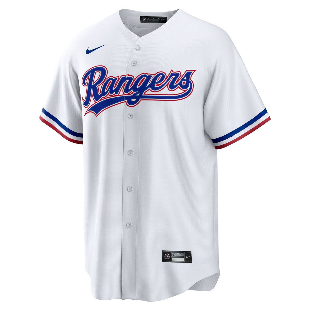Texas Rangers Marcus Semien Nike Home Replica Player Jersey - White MLB Team Jersey Baseball Fan Apparel