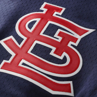 St. Louis Cardinals Ozzie Smith Mitchell & Ness Authentic Batting Practice Jersey - Navy MLB Team Jersey Baseball Fan Apparel