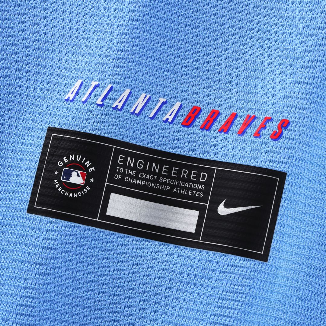 Atlanta Braves Ronald Acuña Jr. Nike 2026 City Connect Stadium Jersey - Powder Blue MLB Team Jersey Baseball Fan Apparel