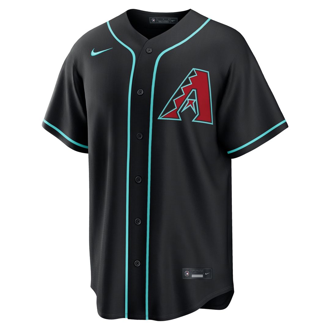 Arizona Diamondbacks Corbin Carroll Nike Alternate 2 Replica Jersey - Crimson MLB Team Jersey Baseball Fan Apparel