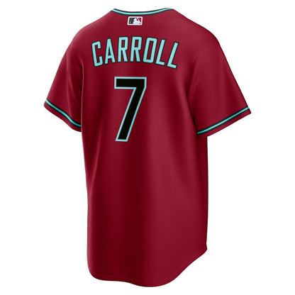 Arizona Diamondbacks Corbin Carroll Nike Alternate Replica Jersey - Black MLB Team Jersey Baseball Fan Apparel