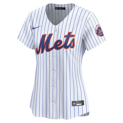New York Mets Nike Women's Home Limited Jersey - White MLB Team Jersey Baseball Fan Apparel