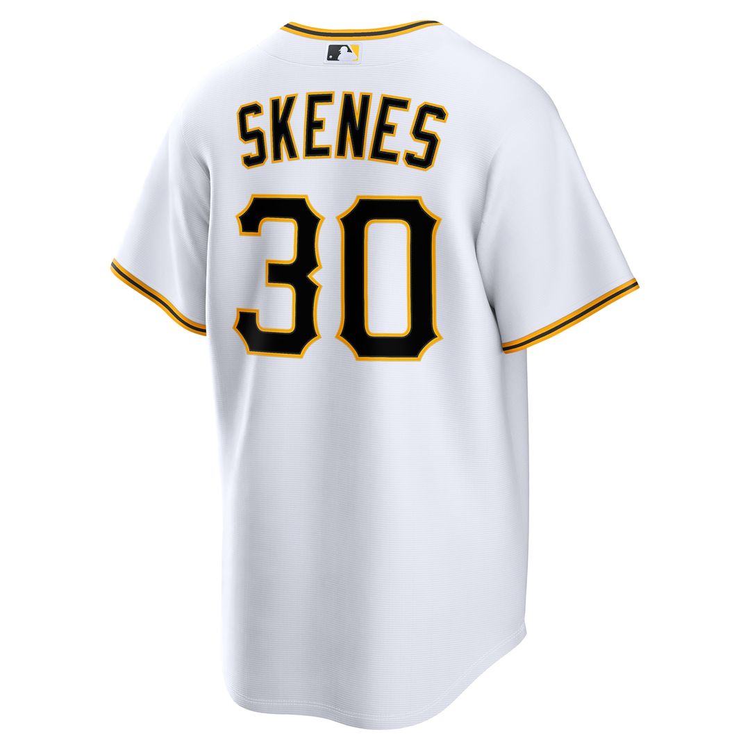 Pittsburgh Pirates Paul Skenes Nike Home Replica Jersey - White MLB Team Jersey Baseball Fan Apparel