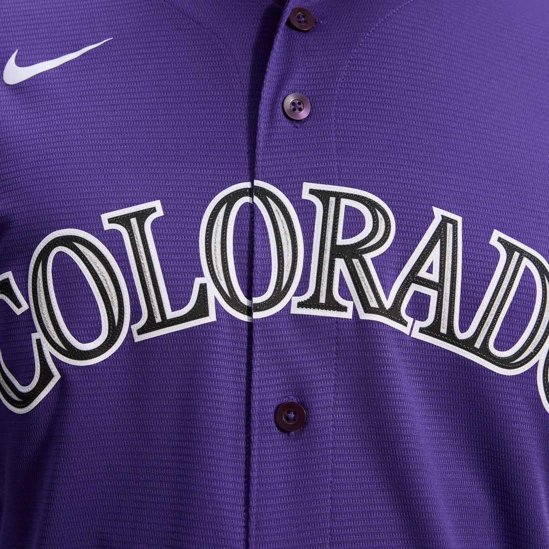 Colorado Rockies Nike Home Replica Team Jersey - White MLB Team Jersey Baseball Fan Apparel