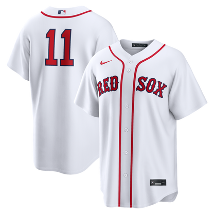 Boston Red Sox Marcelo Mayer Nike Home Replica Jersey - White MLB Team Jersey Baseball Fan Apparel