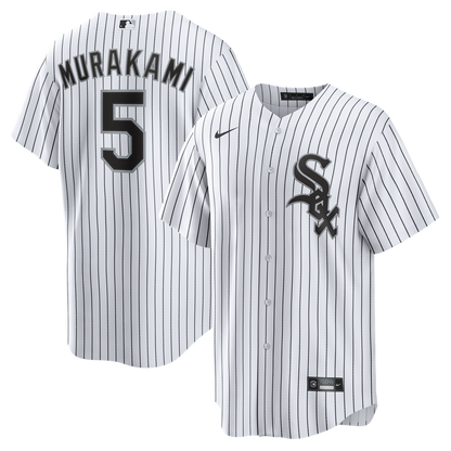 Chicago White Sox Munetaka Murakami Nike Home Replica Jersey - White MLB Team Jersey Baseball Fan Apparel