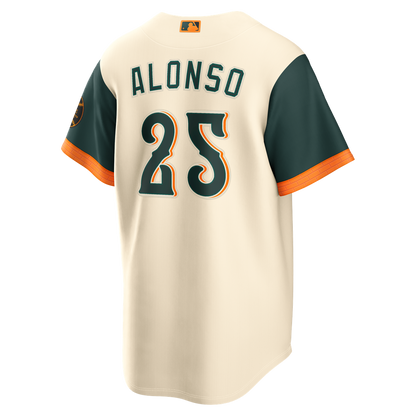 Baltimore Orioles Pete Alonso Nike 2026 City Connect Stadium Jersey - Cream MLB Team Jersey Baseball Fan Apparel