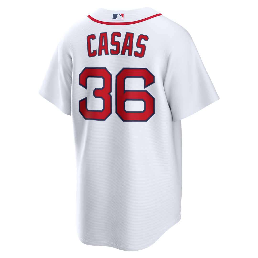 Boston Red Sox Triston Casas Nike Home Replica Jersey - White MLB Team Jersey Baseball Fan Apparel